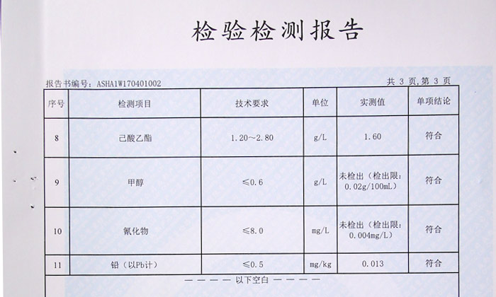 4.7總酸總醅不能反饋酒精勾兌酒的品質(zhì)，但能反饋純糧酒的品質(zhì)